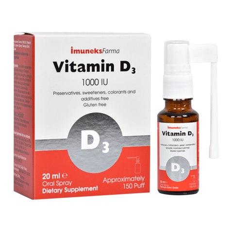 Imuneks Farma 1000 IU Vitamin D3 Sprey