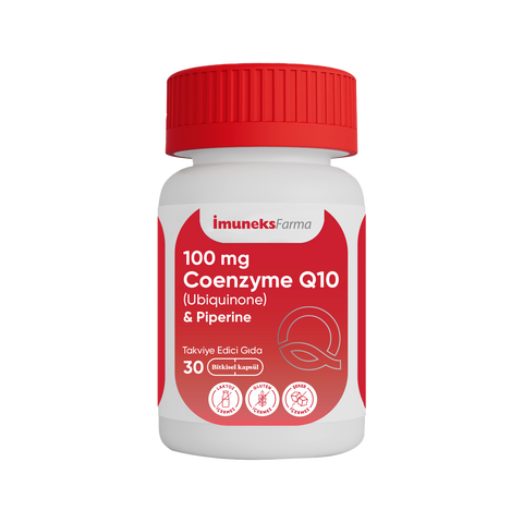 Imuneks Farma 100 mg Koenzim Q10 (Ubikinon) & Piperin
