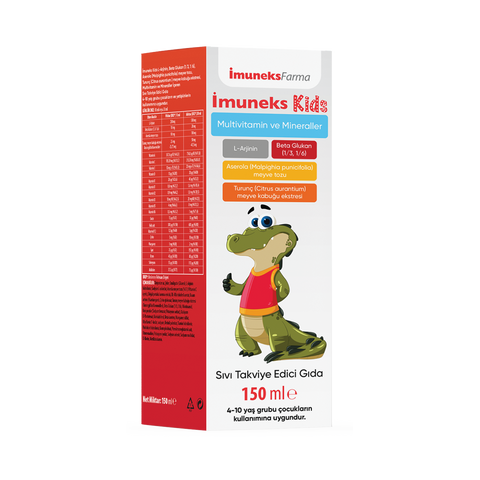 Imuneks Kids Multivitamin ve Mineral