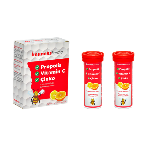 Imuneks Farma Propolis, Vitamin C, Çinko