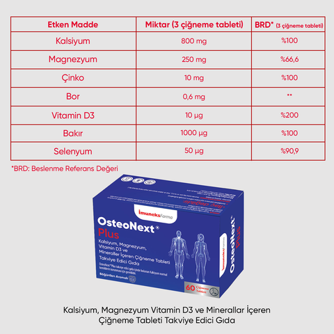 Osteonext®Plus Çiğneme Tableti