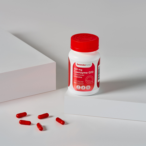 Imuneks Farma 200 mg Koenzim Q10 (Ubikinon) & Piperin