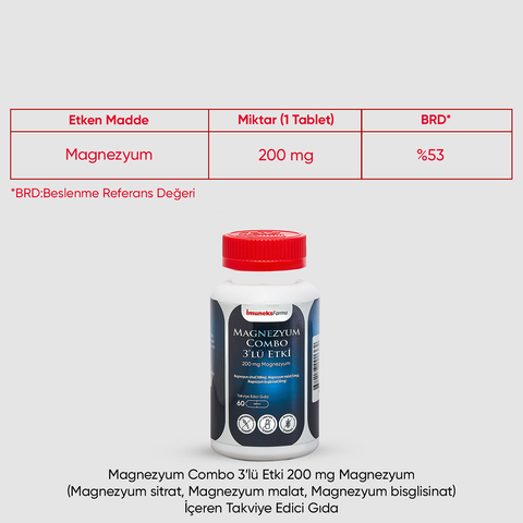 Magnezyum Combo 3'lü Etki