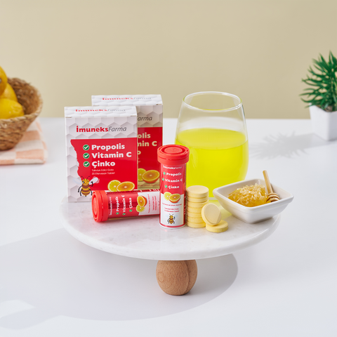 Imuneks Farma Propolis, Vitamin C, Çinko